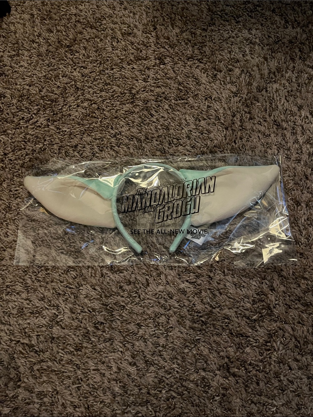 The Mandalorian and Grogu Plush Ear Headband